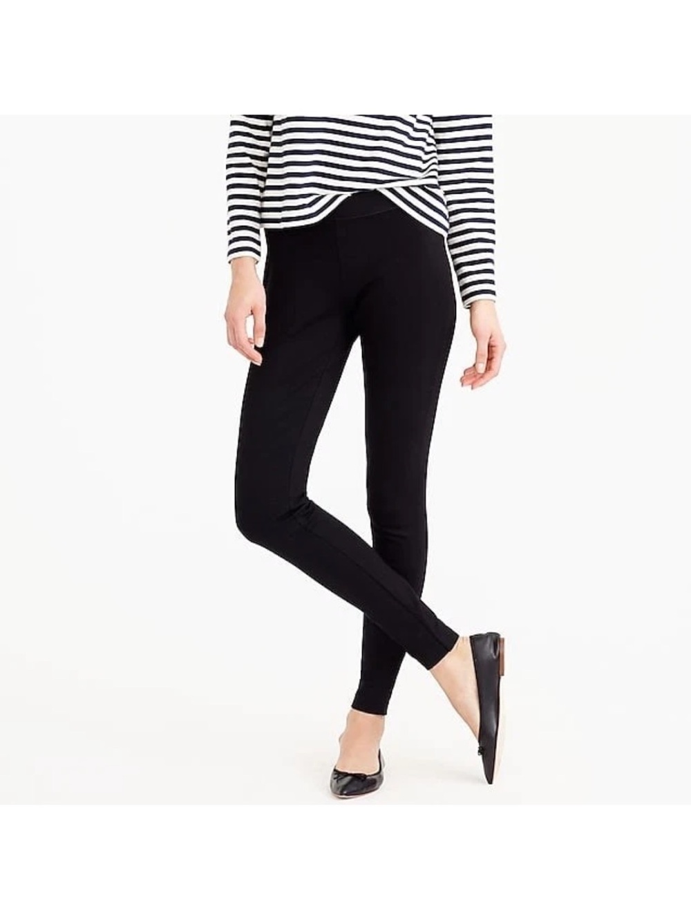 J. Crew Pixie Black Ponte Leggings